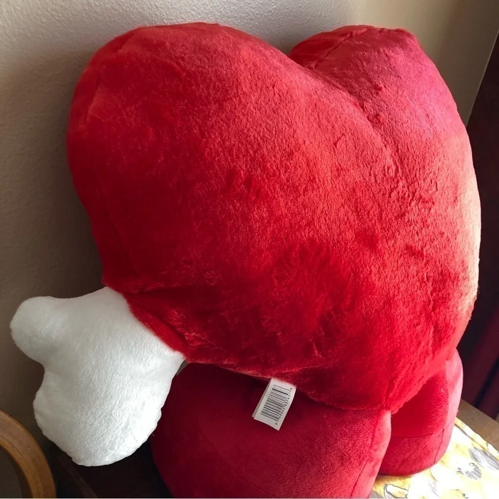 Dan Dee vintage jumbo open arms Heart plush